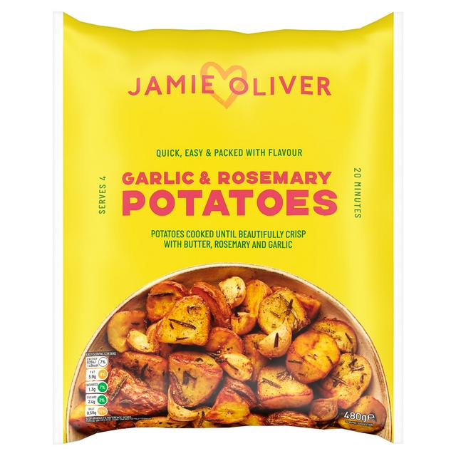 Jamie Oliver Garlic & Rosemary Potatoes 480g