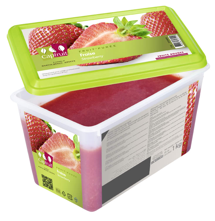 Jordbær Pure 1kg Capfruit