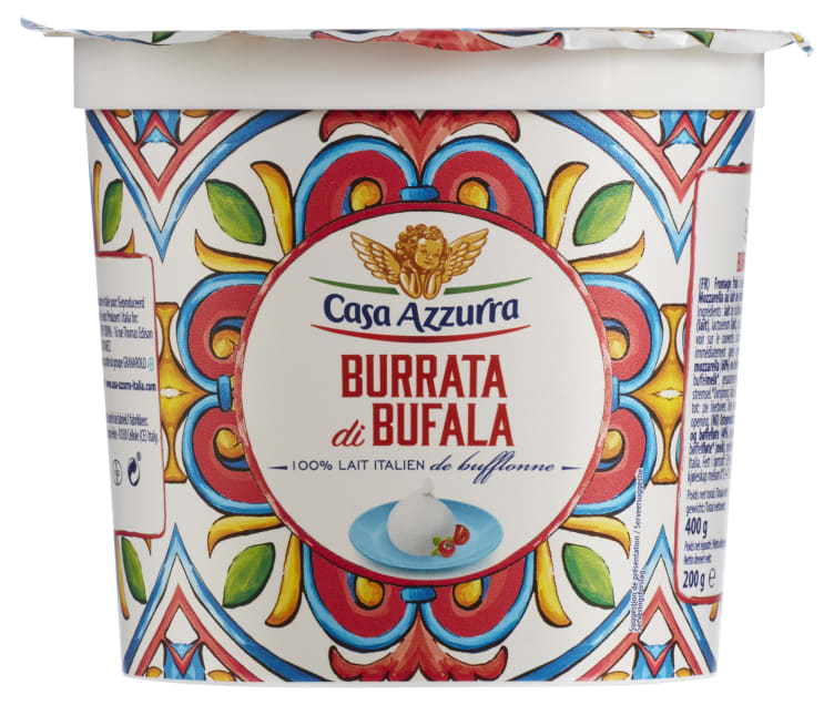 Burrata Di Bufala 200g Casa Azzurra