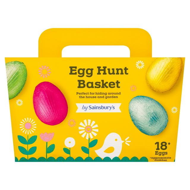 Sainsbury's 306g Egg Hunt Basket