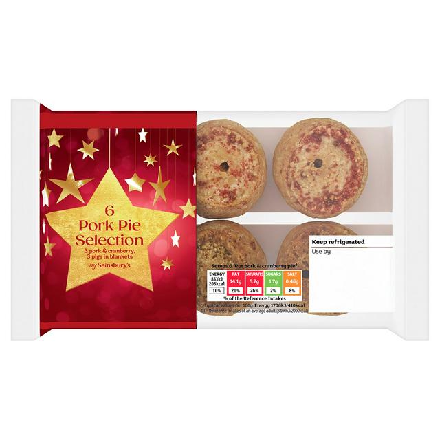 Sainsbury's Mini Pork Pie Selection 300g