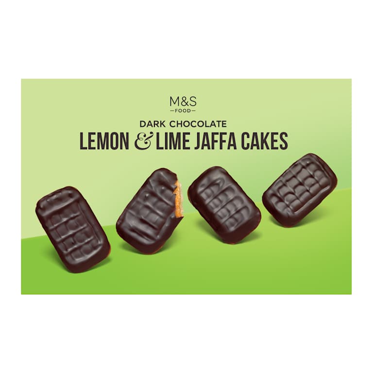 M&S Dark Chocolate Lemon and Lime Jaffa Cakes