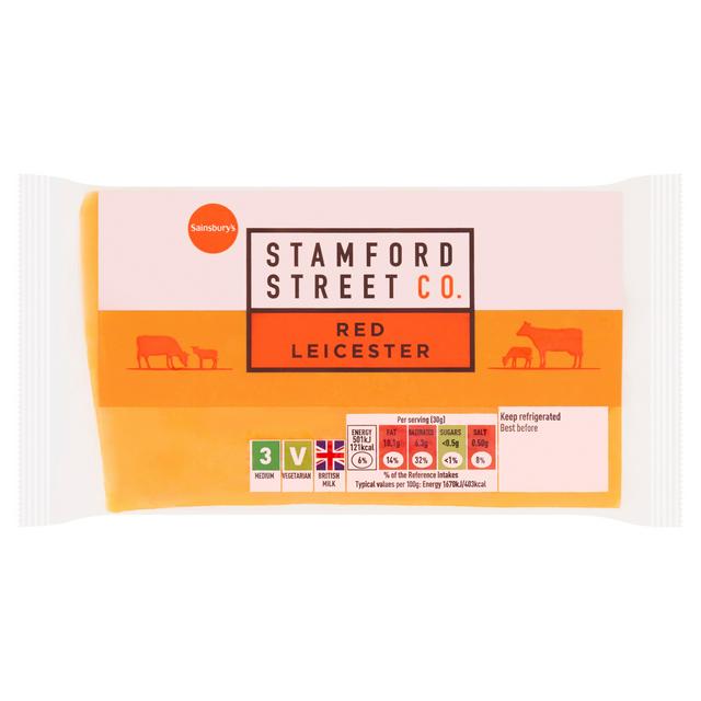 Stamford Street Co. Red Leicester 600g