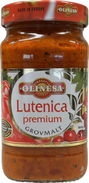 Lutenica Premium 515g Grovmalt 6stk Olinesa