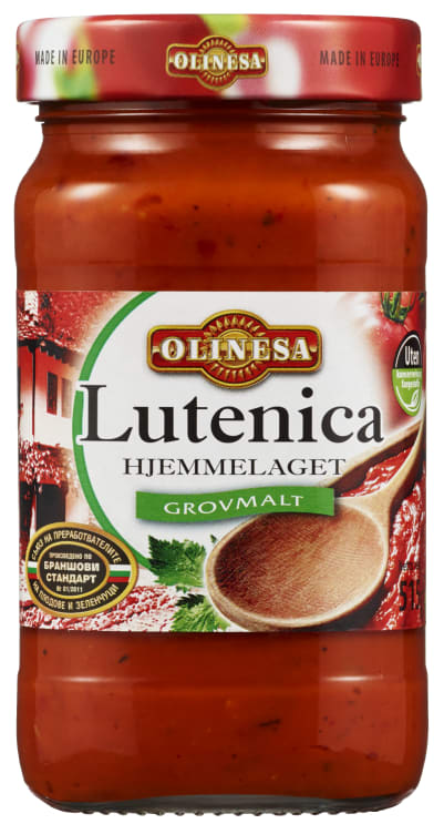 Lutenica Hjemmelaget 515g Olinesa