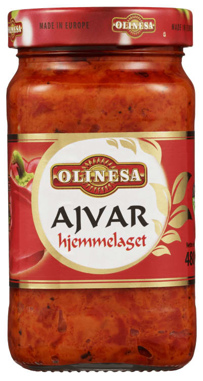 Ajvar Hjemmelaget 480g Olinesa