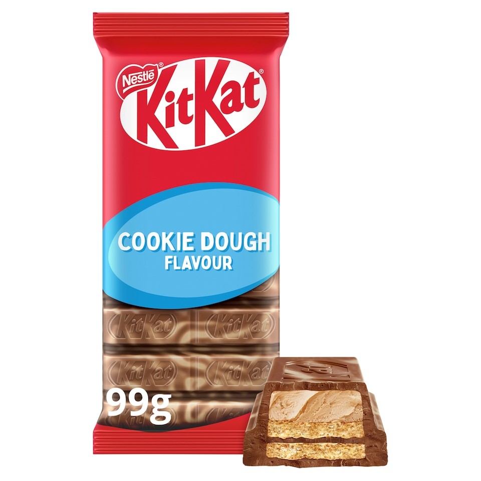 KitKat Cookie Dough Flavour Chocolate Sharing Bar 99g