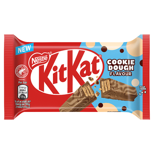 KitKat® 4 Finger Cookie Dough Flavour Chocolate Bar 41.5g
