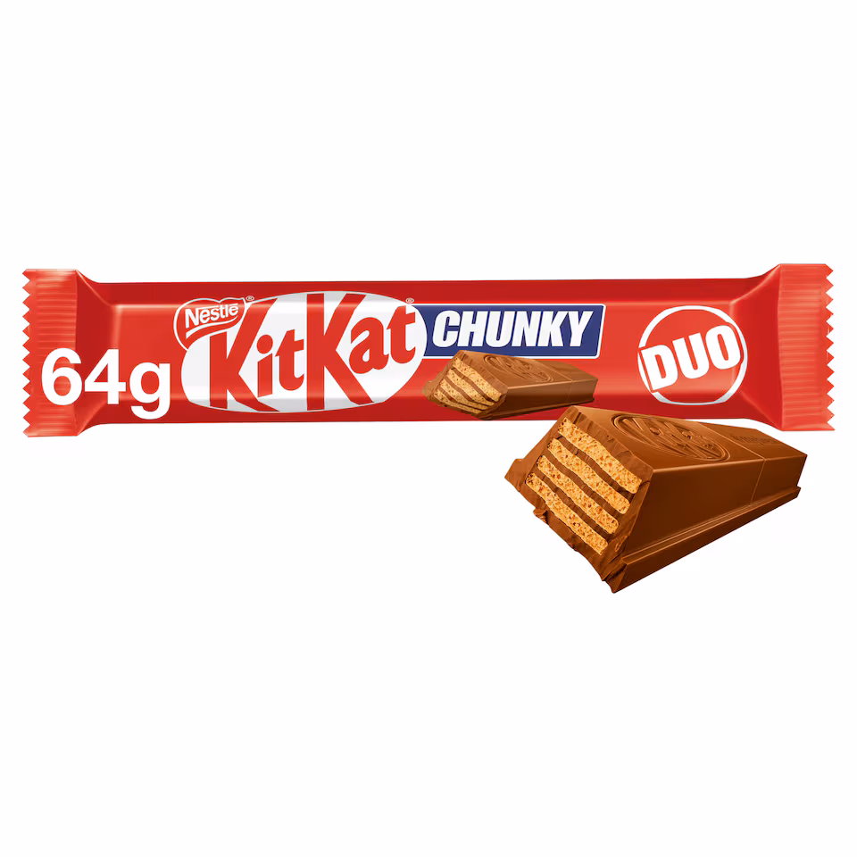 Kit Kat Chunky Duo Milk Chocolate bar 64g