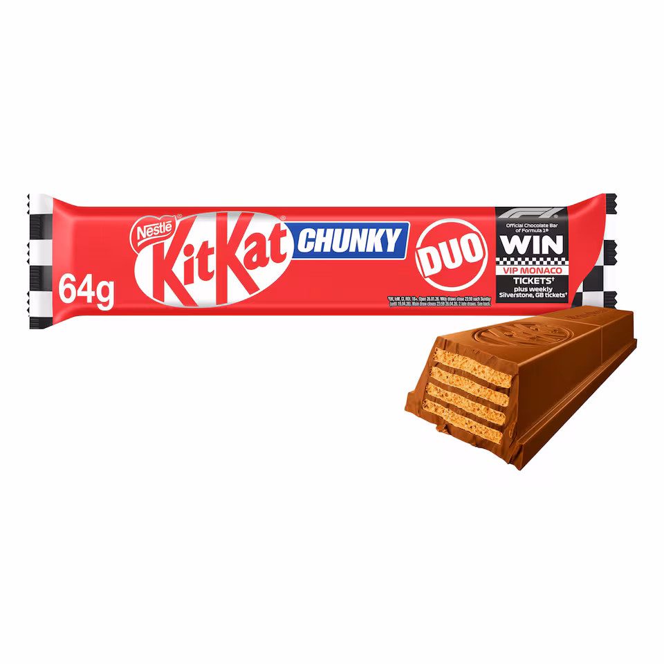 Kit Kat Chunky Duo Milk Chocolate bar 64g