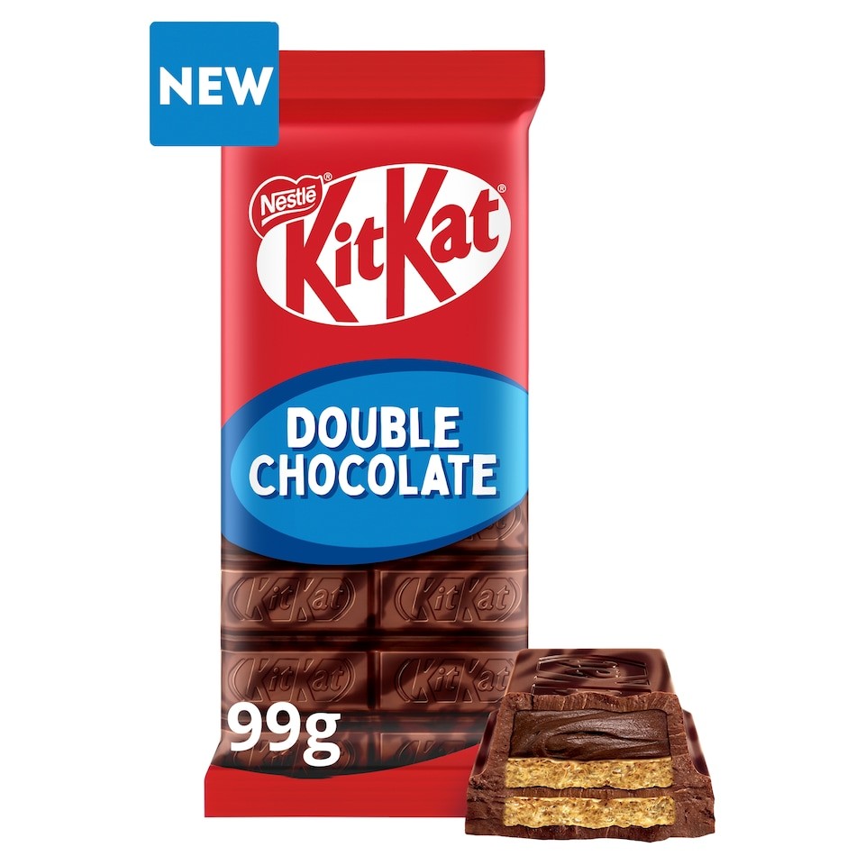 KitKat Double Chocolate Sharing Bar 99g