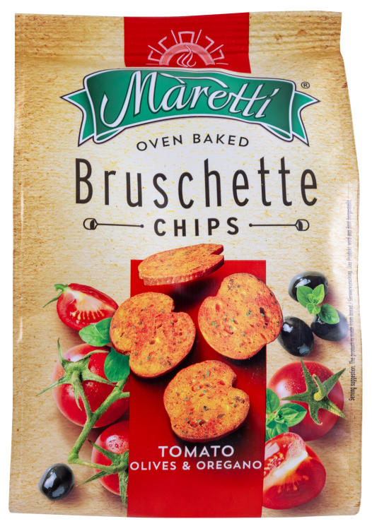 Bruschette Tomat&Oliven 150g Maretti