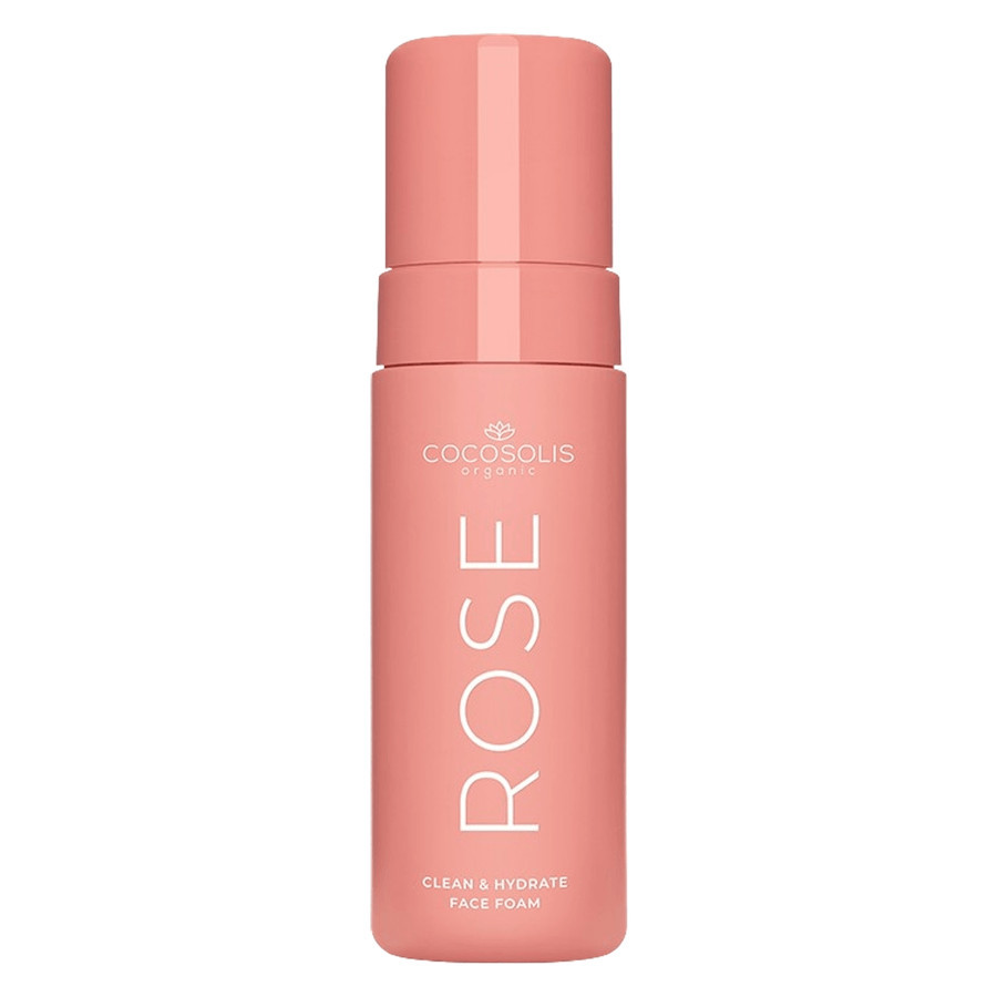 Cocosolis Rose Clean & Hydrate Face Foam 150ml