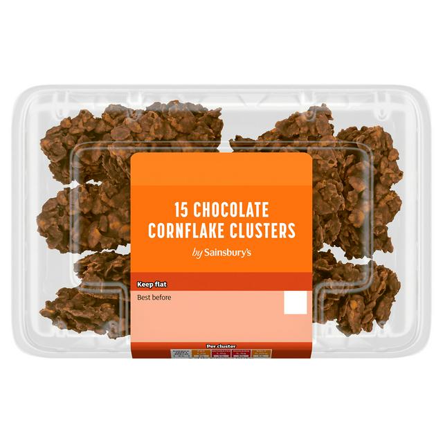 Sainsbury's 15 x Chocolate Cornflake Clusters Mini Bites
