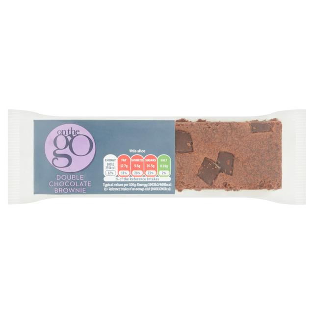 Sainsbury's Double Chocolate Brownie 50g