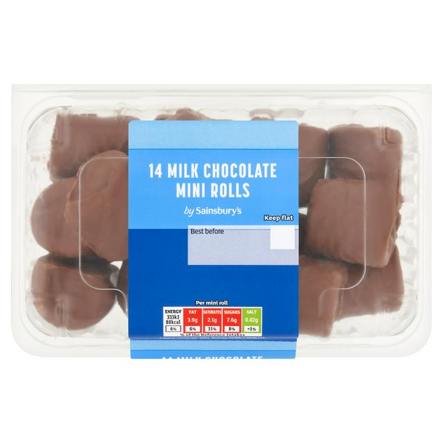 Sainsbury's Chocolate Mini Roll Cake Bites x14
