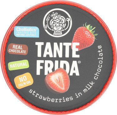 Tante Frida Frozen Strawberries Covered With Milk Chocolate 130g