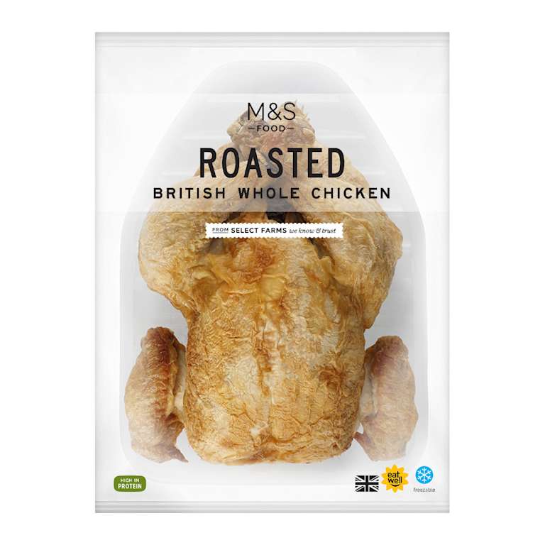 M&S British Whole Roast Chicken
