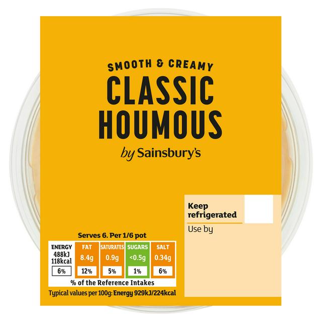 Sainsbury's Creamy Classic Houmous 315g