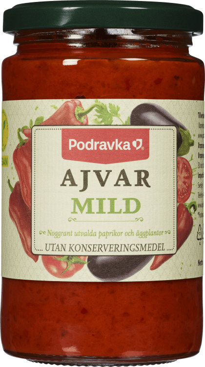 Relish Ajvar Mild 350g Podravka