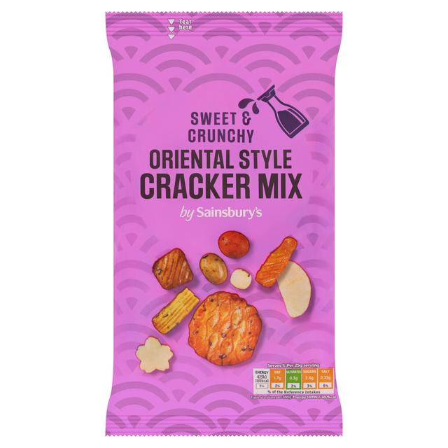Sainsbury's Oriental Mix Sweet Soy Cracker 125g