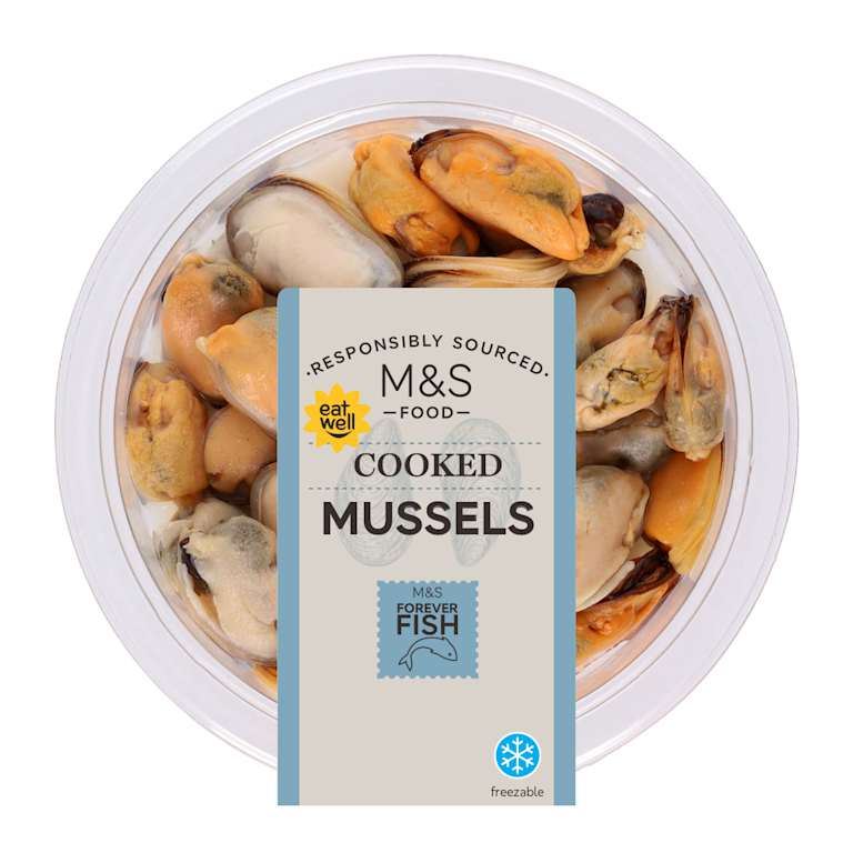 M&S Cooked Mussels