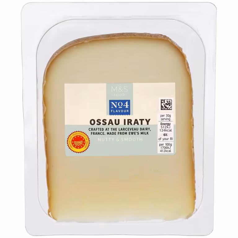 M&S Ossau Iraty PDO cheese