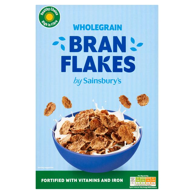 Sainsbury's Wholegrain Bran Flakes 750g