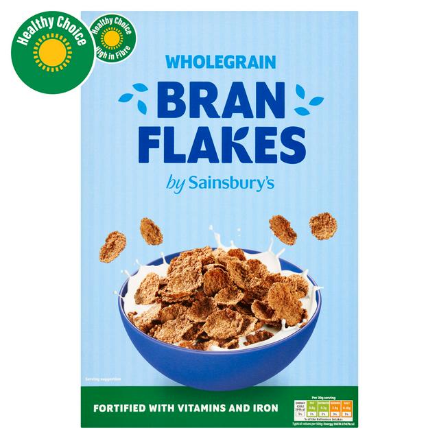 Sainsbury's Wholegrain Bran Flakes 750g