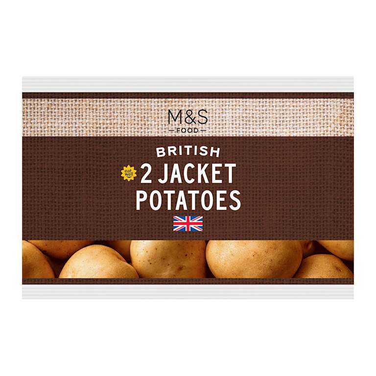 M&S 2 Jacket Potatoes
