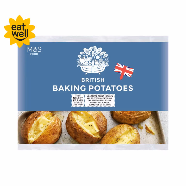 M&S 2 Jacket Potatoes