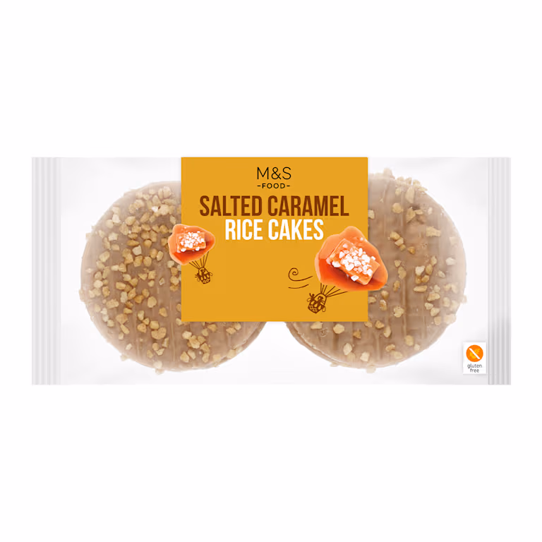 M&S Salted Caramel Rice Cakes