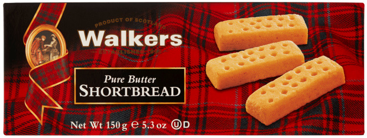 Shortbread Pure Butter 150g Walkers