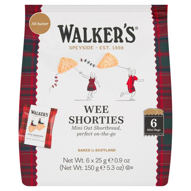 Walker's Wee Shorties 6 x 25g