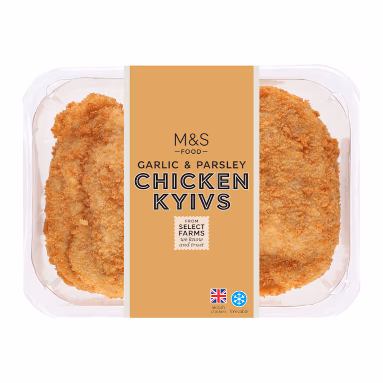 M&S Garlic & Parsley Chicken Kyivs