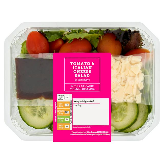 Sainsbury's Tomato & Italian Cheese Salad Bowl 175g