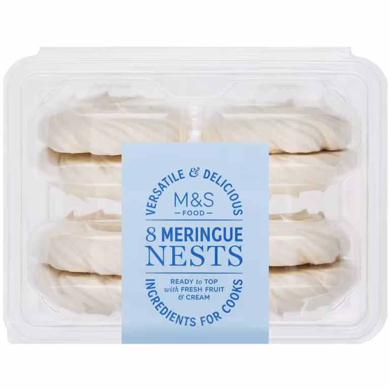 M&S 8 Meringue Nests