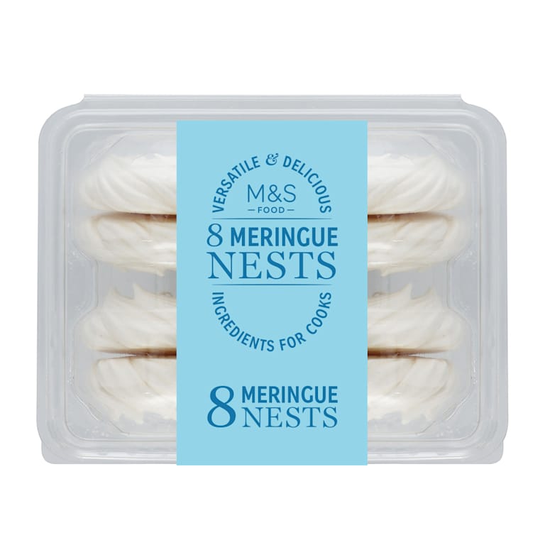 M&S 8 Meringue Nests