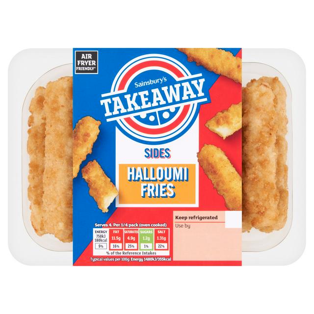 Sainsbury's 12 Breaded Halloumi Fries 204g