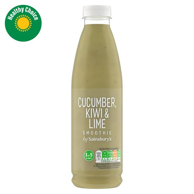 Sainsbury's Cucumber, Kiwi & Lime Smoothie 750ml