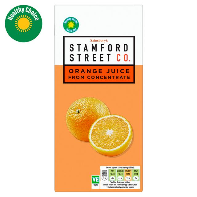Stamford Street Co. Orange Juice from Concentrate 1L