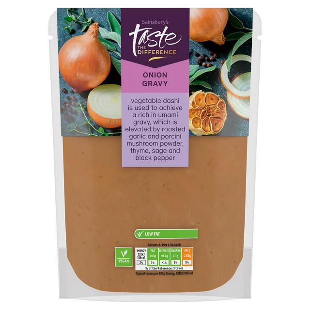 Sainsbury's Onion Gravy, Taste the Difference 350g