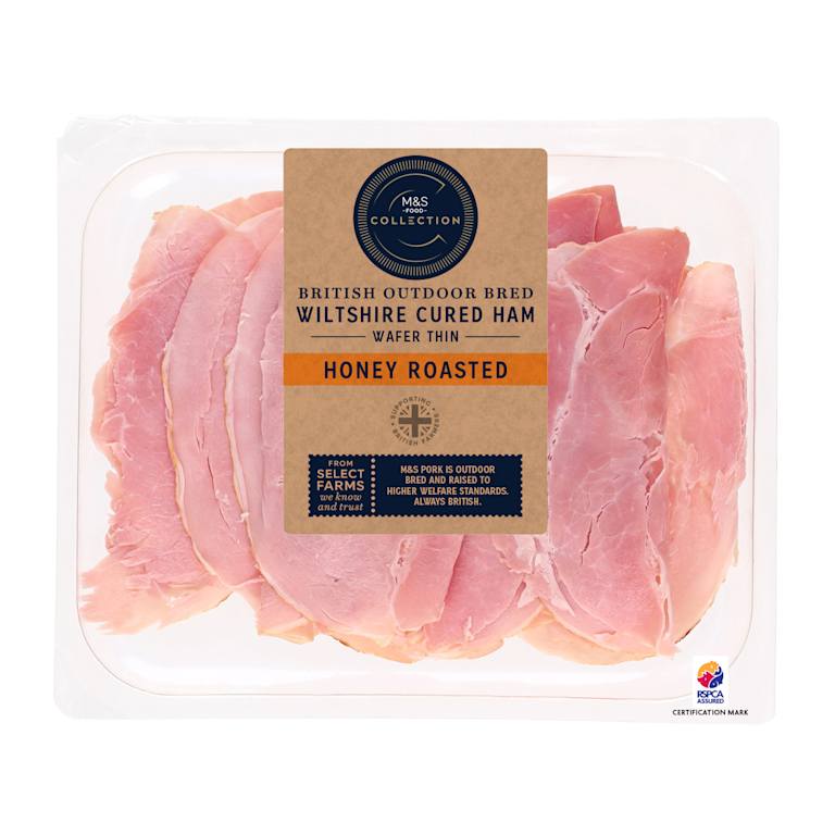 M&S British Outdoor Bred Wiltshire Cured Honey Roast Ham