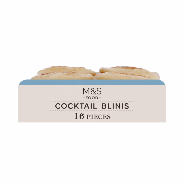 M&S 16 Cocktail Blinis