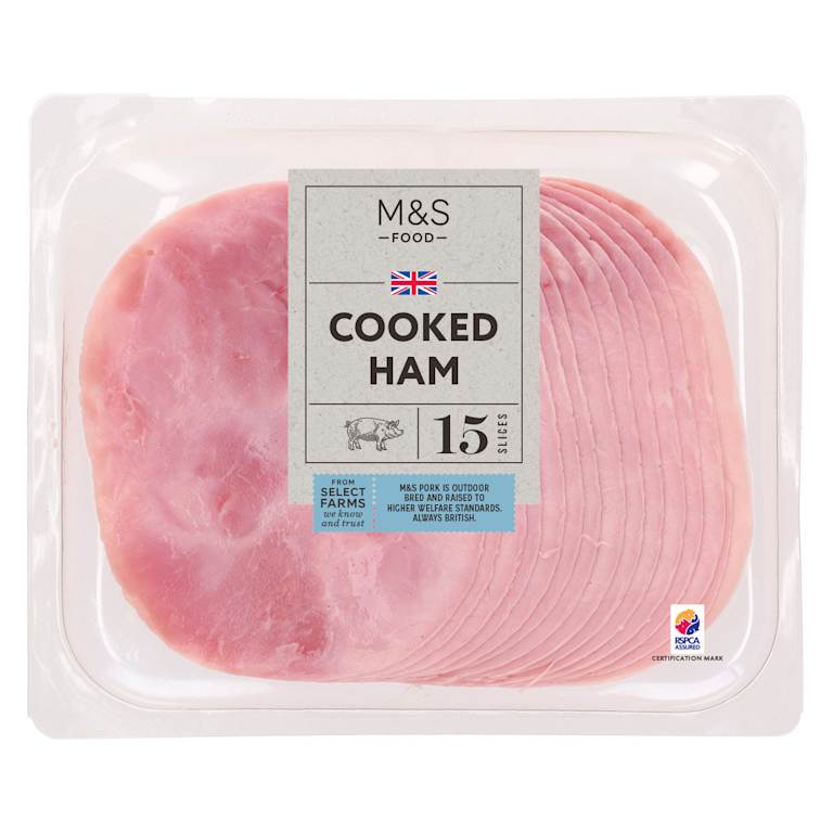 M&S British Outdoor Bred Sliced Ham