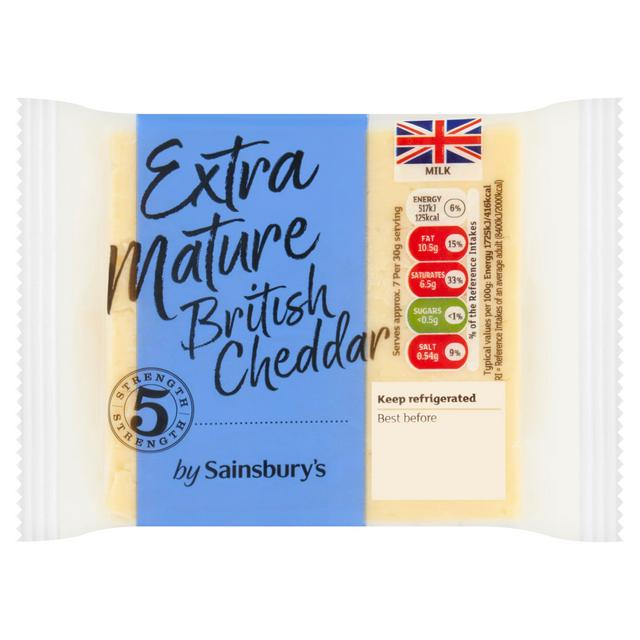 Sainsbury's Extra Mature Cheddar 220g