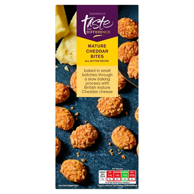 Sainsbury's Cheddar Crumbles, Taste the Difference 100g