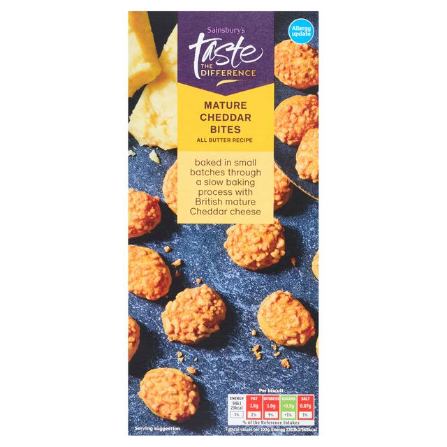 Sainsbury's Cheddar Crumbles, Taste the Difference 100g