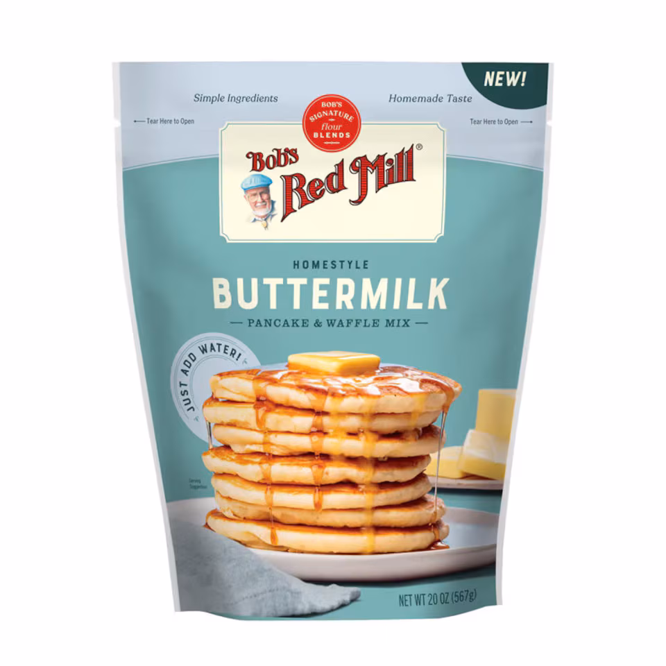 Bob's Red Mill Just Add Water Buttermilk Pancake Mix 567g | White