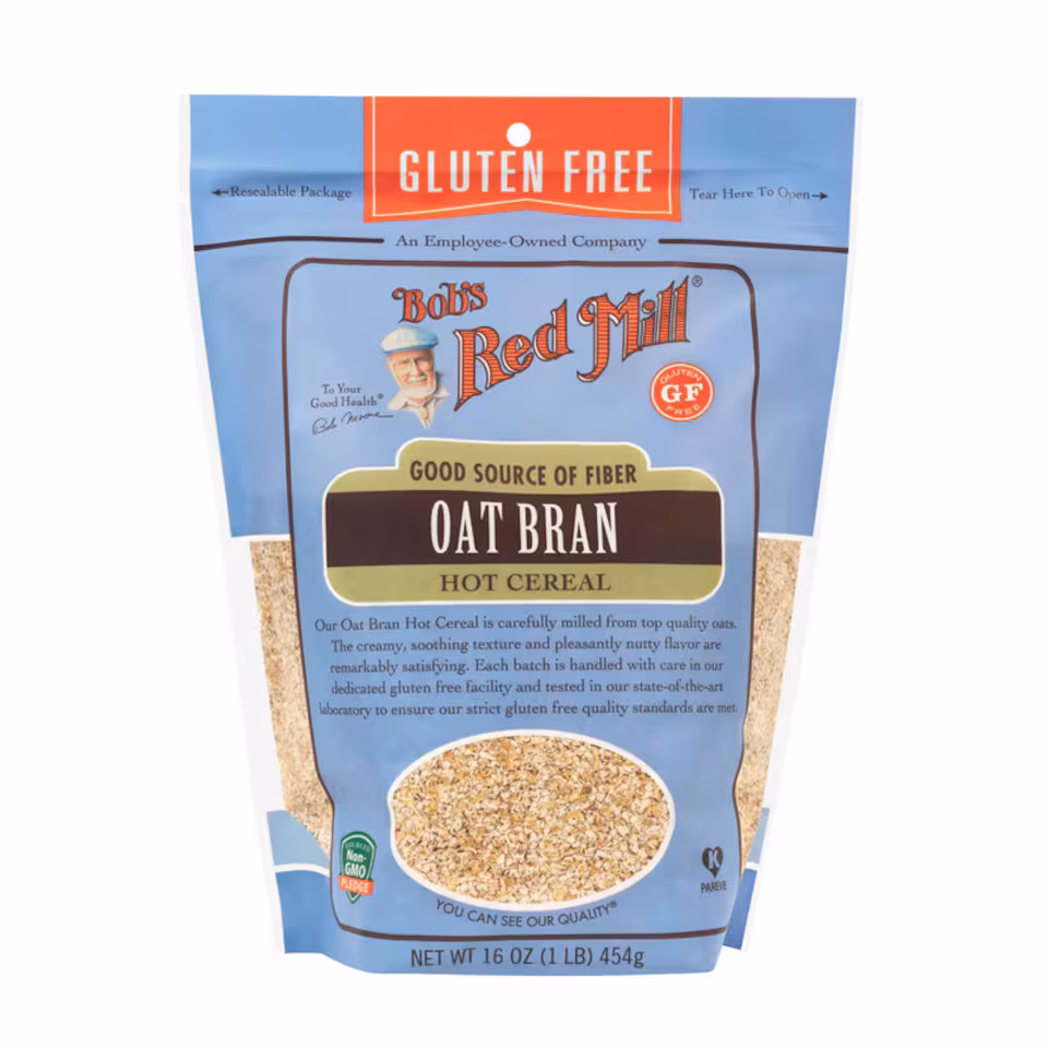 Bob's Red Mill Gluten Free Oat Bran 454g | White